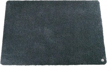 Ha-Ra Innen-Fußmatte Eco Premium Anthrazit I rutschfeste Matte I Nachhaltige Türmatte innen I saugfähiger Fußabstreifer I Schmutzmatte Innenbereich I Fußmatte waschbar in 40 x 60 cm