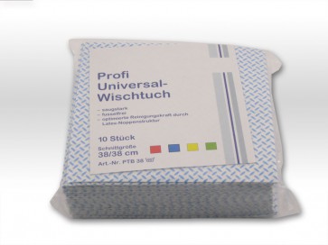 Axis Line Profi Universaltuch mit Noppen blau 38cm x 38cm 10er Pack