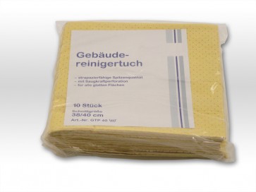 Fenstertuch Lochtuch natur 38cm x 38cm 10er Pack