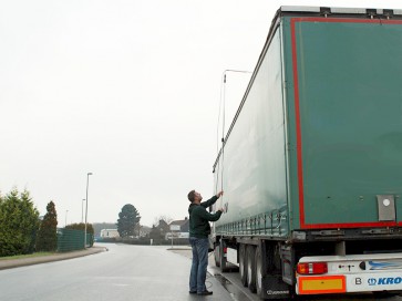 Axis Line Eis LKW entfernen, Eisplatten vom LKW entfernen durch Sprühen