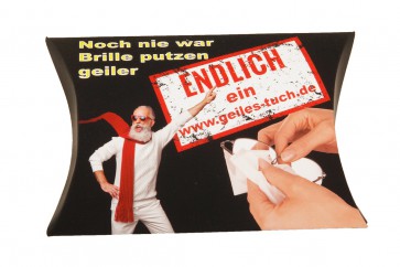 Axis Line Profi Brillenputztuch Axis Line 23 x 23 cm Endlich ein geiles Tuch - auch geil für Gesichtsschutz (keine Kratzer)