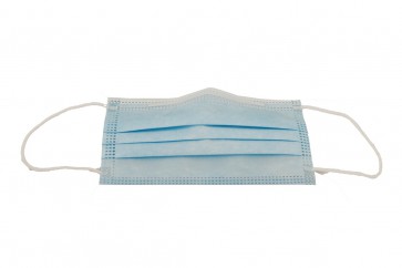 Axis Line kostenlos 1 x Mund-Nasen-Maske Blau 3 lagig
