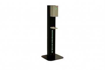 Axis Line Desinfektions-Butler Desinfektionsgerät mit Sprachansage, Sensor, Füllstandsmessung - LED Signal +  WLAN und Bluetooth für Nachfüllinfo u.v.m
