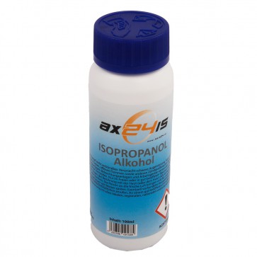 Axis Line ISO spezial Reiniger high quality100ml: Spezialreiniger gegen klebrige Kunststoffoberflächen & 3D-Drucker Plattform Cleaner Isopropanol 