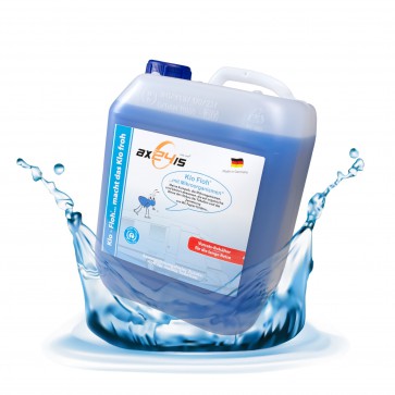 Axis Line Klo Floh Sanitärflüssigkeit 5 Liter für Camping WC mit Mikroorganismen riecht gut, Wohnwagen, Boot, mobile Toiletten - Entsorgung im normalen WC möglich