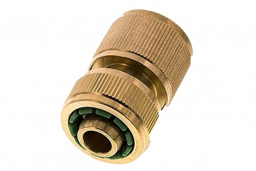 Kupplungsdose Schlauch 13 mm (1/2") , Messing, mit Wasserstopp