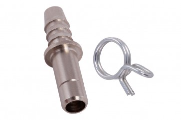 Axis Line 8.2 Adapter Metall + Spannschelle - Schlauchverbinder für Gewebeschlauch 8.2