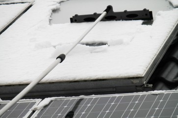 Schnee auf Photovoltaik Solaranlagen entfernen Winter Set 6Meter