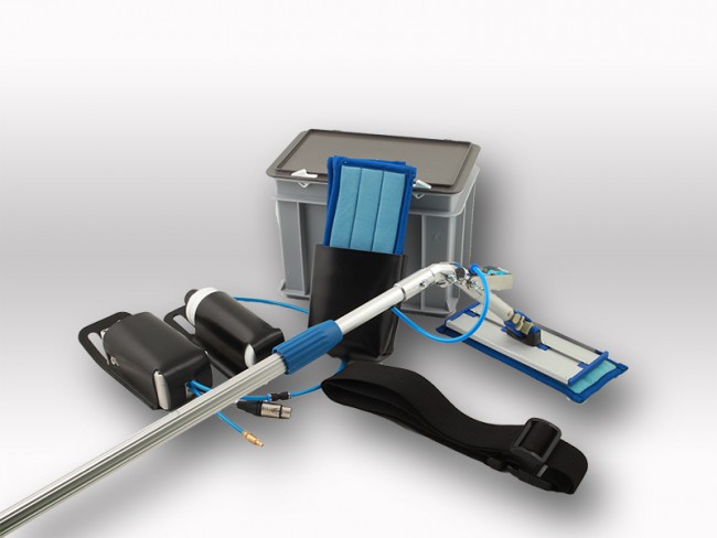 XYT Solarpanel-Reinigung, Rotierens Bürsten-Set, Ausrüstung, Maschinenreiniger, Roboter Mit Wassergesteuertem Teleskopstange