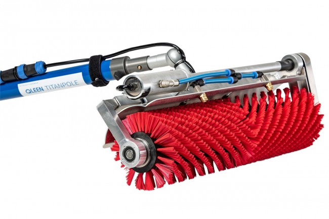 Rotaqleen 50cm elektrische Bürste + 13.35 m Stange ...