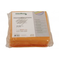 10er Pack beschichtetes Meiko Feuchtwischtuch 35 x 40 orange Reinigungstuch