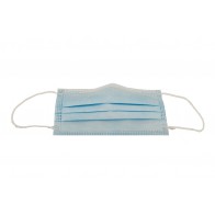 Axis Line kostenlos 1 x Mund-Nasen-Maske Blau 3 lagig