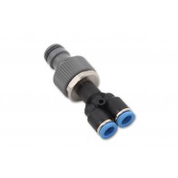 Axis Line Y-Einschraubverbinder 1/2 Zoll für 8mm Doppelschlauch Y-Verbinder 8mm