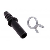Axis Line 8.2 Adapter Kunststoff + Spannschelle - Schlauchverbinder für Gewebeschlauch 8.2