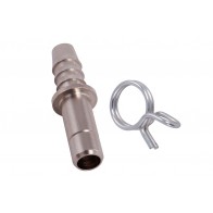 Axis Line 8.2 Adapter Metall + Spannschelle - Schlauchverbinder für Gewebeschlauch 8.2