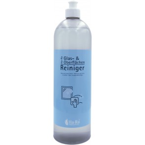 Original Ha-Ra Hans Raab Glas- & Oberflächenreiniger Nachfüllflasche 1L I Universalreiniger Vorratsflasche für Haushalt, Garten & Auto I Sparsam, vielseitig & hautfreundlich