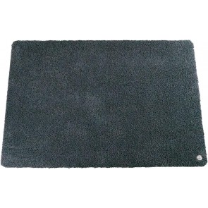 Ha-Ra Innen-Fußmatte Eco Premium Anthrazit I rutschfeste Matte I Nachhaltige Türmatte innen I saugfähiger Fußabstreifer I Schmutzmatte Innenbereich I Fußmatte waschbar in 40 x 60 cm