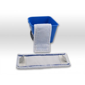 Axis Line Wischmop raue Fliesen / rutschfeste Beläge - spezial Microfaser Mop 50cm Tasche Lasche