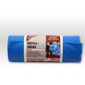 Axis Line Müllsack Abfallsäcke blau auf Rollen stark 120Liter