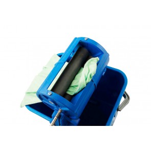 Axis Line Rollenpresse für Tücher,  Fensterleder oder Microfasertücher mit 10 Liter Eimer
