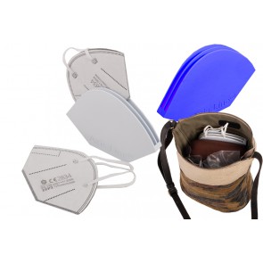 Axis Line FFP2 Aufbewahrungsbox - Case - die Aufbewahrung für Ihre FFP2 Maske, Axis Line ® in einfach