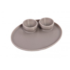 Frühstücksei Eierhalter für 2 Eier mit Tablett 