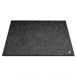 Ha-Ra Außen-Fußmatte Extrem Premium I rutschfeste Matte Außenbereich I Schwarze Fußmatte Eingang I Fußmatte Outdoor in 55 x 86 cm I licht- und wasserfeste Fußmatte außen