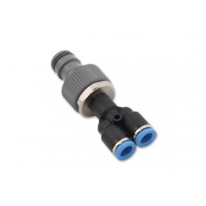 Axis Line Y-Einschraubverbinder 1/2 Zoll für 8mm Doppelschlauch Y-Verbinder 8mm 