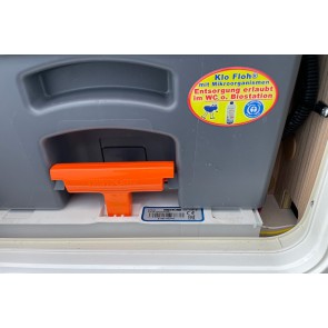 Axis Line Klo Floh Doming Aufkleber für die WC Kassette