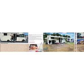 Wohnmobil mieten bei Wohnfloh.de Flyer  - Zeit für exklusive Abenteuer deLuxe