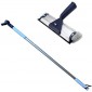 Ha-Ra Fensterreiniger-Set 2-teilig I Ha-Ra Teleskopstiel verlängerbar 0,66m - 1,00m & Ha-Ra Fensterwischer Standard 32 cm I Teleskopstiel ausziehbar I Teleskopstiel mit Ha-Ra Fensterwischer
