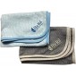 Ha-Ra Hammer-Tuch 2er-Set blau-anthrazit 67x50cm I Microfaser Putztuch saugstark I Trocknet streifenfrei I Feucht & Trocken anwendbar I Für Fenster & Spiegel geeignet I in Küche und Bad einsetzbar