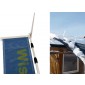 Axis Line Profi Teleskopstange 6m Dach Schnee entfernen - 6 Meter Stange und Schneerutsche für viel Schnee vom Dach entfernen