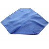 Mega Clean | profi Mikrofaser Polier / Glas und Fenster und Geschirrtuch blau 50 x 70cm