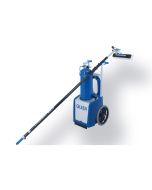 QLEEN PURASTART Komplettset – Basisstation, CARBONPOLE 9,2 m & 40 cm Fensterbürste