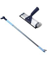 Ha-Ra Fensterreiniger-Set 2-teilig – Ha-Ra Teleskopstiel verlängerbar 0,66m – 1,00m & Ha-Ra Fensterwischer Standard 32 cm