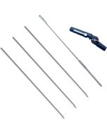 Ha-Ra ERA Teleskopstiel-Set mit 3 Verlängerungen à 0,93 m und Standard/Vario-Adapter