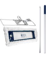 Ha-Ra Set Bodenexpress 42 cm aus Edelstahl & Boden-Faser Nano Gold Igel