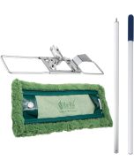 Ha-Ra Set Bodenexpress 42 cm aus Edelstahl & Nassfaser Grün outdoor