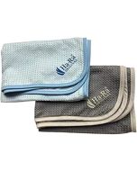 Ha-Ra Hammer-Tuch 2er-Set blau-anthrazit 67x50 cm