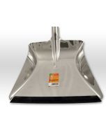 Axis Line Edelstahl-Kehrschaufel 23 cm – Kehrblech mit Lippe