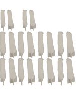 Axis Line Ersatzköpfe für Staubwedel, Microfaser Aufsatz 2er Pack 10 PAck, Passend für Teleskop-Staubwedel 1,32–1,95 m, Weiches Wechselkopf-Set
