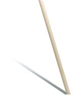Axis Line Echtholz-Besenstiel 140 cm Ø 23,5 mm – für Besen