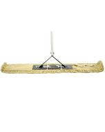 Axis Line Wischmop-System 130 cm – Metallklapphalter Profi-Komplett-Set, starre Ausführung