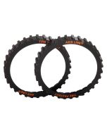 Axis Line Radschutz für Segway Navimow i105e & i108e – TPU Schutzkappen für Originalräder, 2er Set, einfache Montage ohne Werkzeug, Mähroboter Zubehör