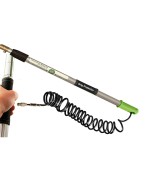 Axis Line Profi Wasserteleskopstange 4 Meter mit Wasserschlauch und Gleitstein 2 teilig inkl. Axis Line Grip Protector