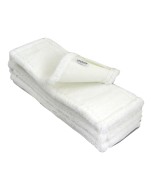 Axis Line Wischmopp Big Boost langfloriger Microfaser-Wischmopp mit Tasche / Lasche 50 cm – 10er Pack