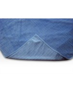 Axis Line | profi Microfaser Glaspoliertuch Blau 50 x 60 cm | premium Qualität