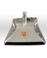 Axis Line Edelstahl-Kehrschaufel 23 cm – Kehrblech mit Lippe