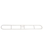 Axis Line 160 cm Profi Edelstahl Metallhalter für beweglichen Clickerstiel